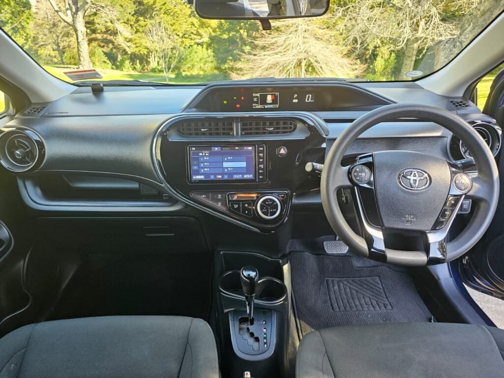 Toyota Aqua car hire Christchurch