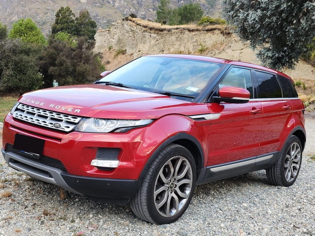 Land Rover Range Rover Evoque car hire Christchurch