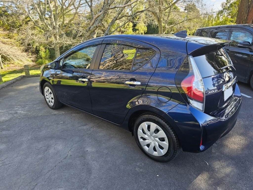 Toyota Aqua car hire Christchurch