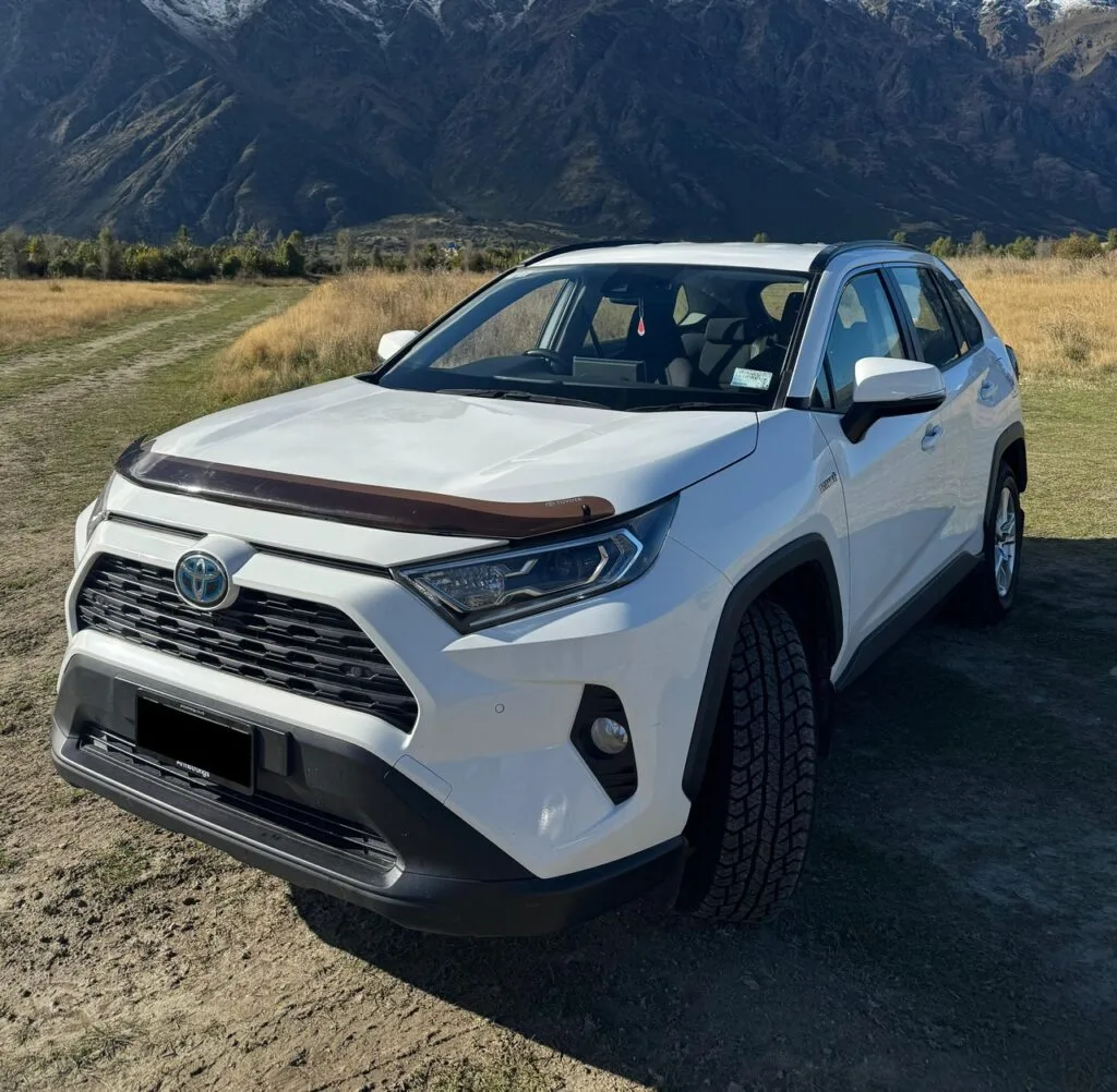 Toyota RAV4 Hybrid car hire Christchurch