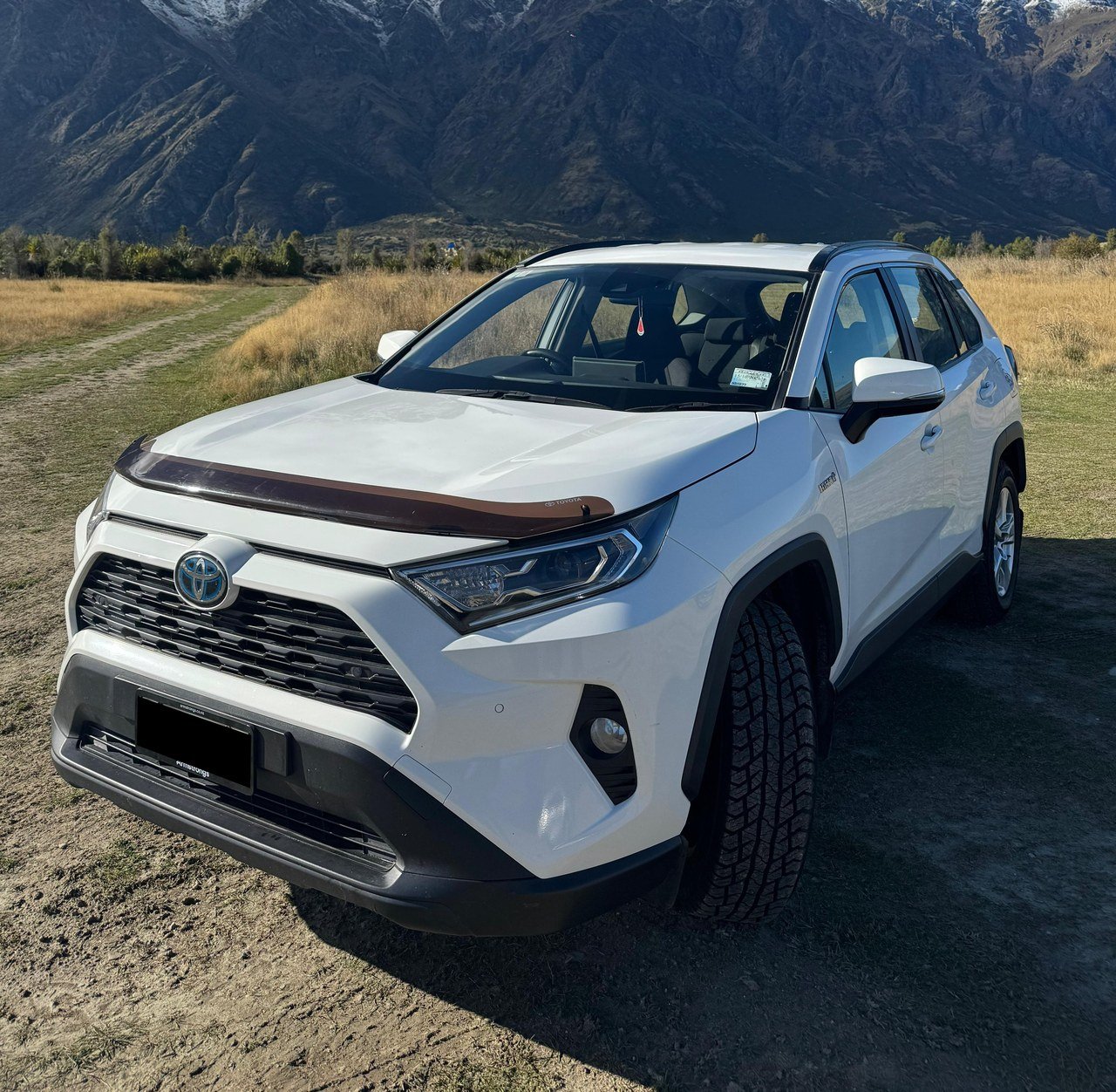 Toyota RAV4 Hybrid car hire Christchurch